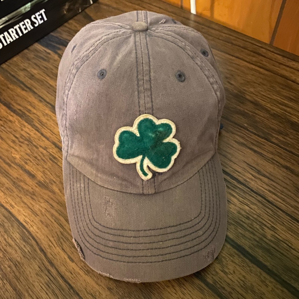 47 brand Notre Dame weathered fitted baseball hat